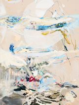 Light filters through by Araminta Blue contemporary artwork painting