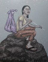 The Anteambulo by Johanna Helmuth contemporary artwork painting