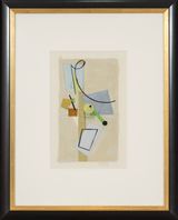 Untitled Gouache No.1 by Lee Krasner contemporary artwork drawing painting works on paper