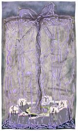 Rain by Ha Ninh Pham contemporary artwork drawing works on paper