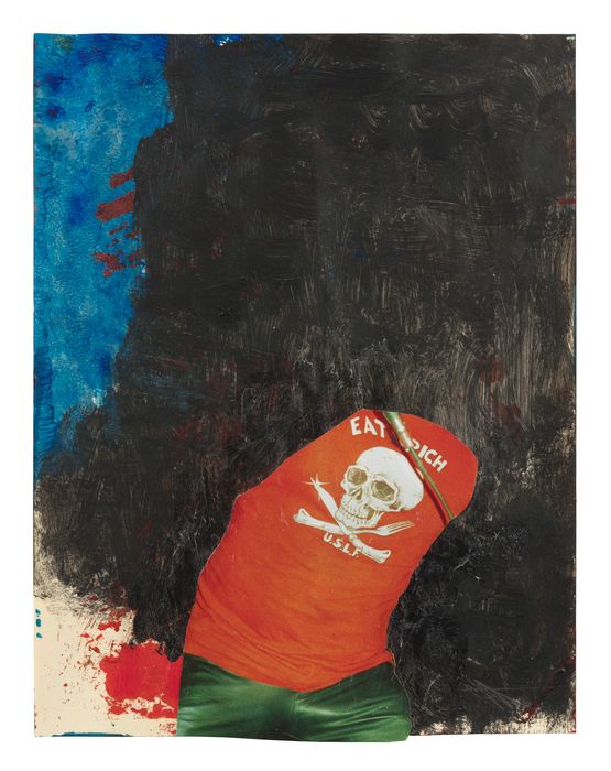DRFTRS 7257 by Sterling Ruby contemporary artwork Works on Paper
