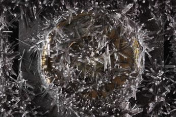 Contemporary art exhibition Julian Charriere Ring of Fire at OMR Mexico City