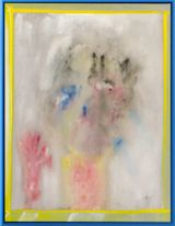 Send My Love by Hannah Ireland contemporary artwork painting works on paper