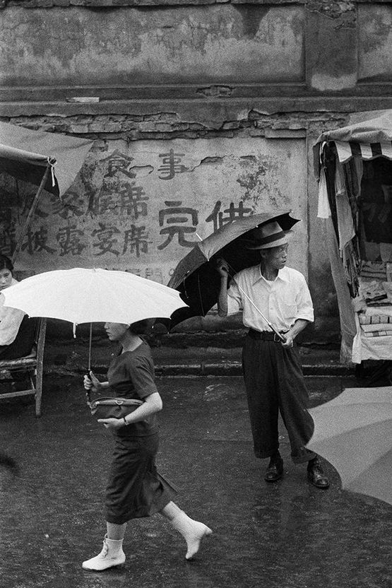 Myeongdong Seoul Korea 1956-1963 by Han Youngsoo contemporary artwork Photography