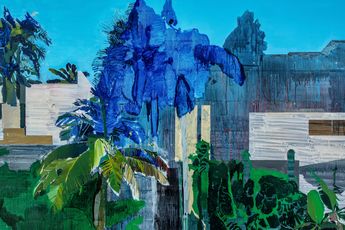 Contemporary art exhibition Hurvin Anderson Hurvin Anderson at Tate Britain London United Kingdom