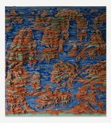 Viewing the Azure Mist 1-1 by Zhang Xiaodong contemporary artwork painting