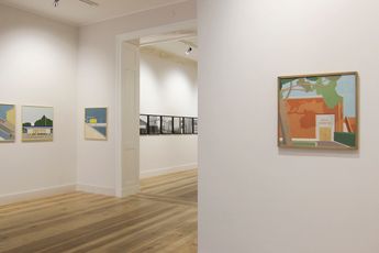 Contemporary art exhibition Group Exhibition Stadt Land Fluss at Galerie Albrecht Berlin Germany
