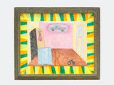 When She Was Young She Couldnt Wait To Grow Up by Hollis Sigler contemporary artwork works on paper