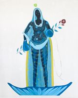 The Moon Under The Sea III by Sivasubramaniam Kajendran contemporary artwork painting