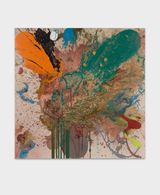 Quibble by John M Armleder contemporary artwork mixed media