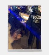 Polizei distorted by Paul Hutchinson contemporary artwork print