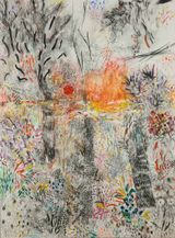 Cataclysm by Abed Al Kadiri contemporary artwork painting