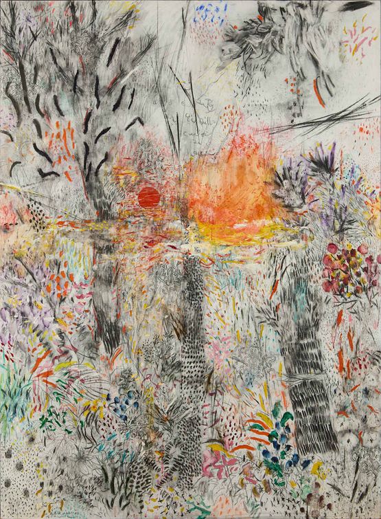 Cataclysm by Abed Al Kadiri contemporary artwork Painting