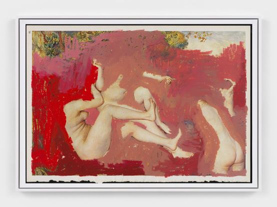 The Bathers by Amie Dicke contemporary artwork Print