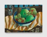 Apples and pears by Louis Fratino contemporary artwork painting