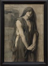 Mater Dolorosa by Frederick Goodall contemporary artwork works on paper