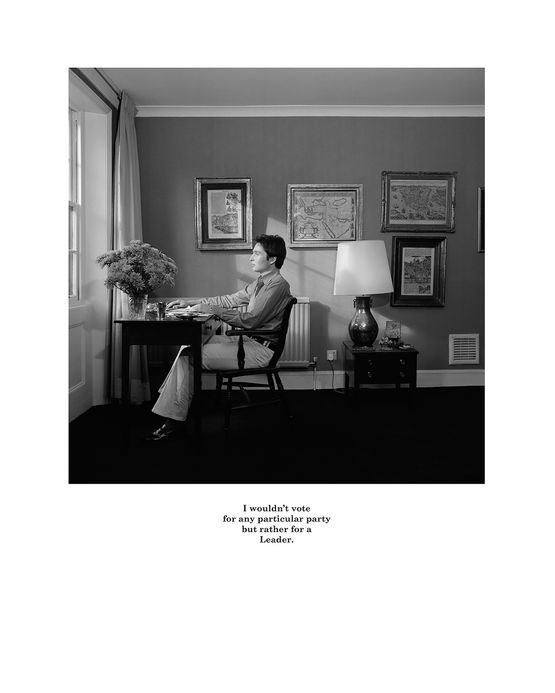 I wouldnt vote by Karen Knorr contemporary artwork Photography