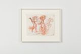 Politiker u. seine Frau by The Estate Of Stefan Bertalan contemporary artwork drawing painting works on paper