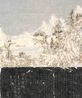 Poling a Boat Through the Winter Forest  by Wang Tiande contemporary artwork Works on Paper