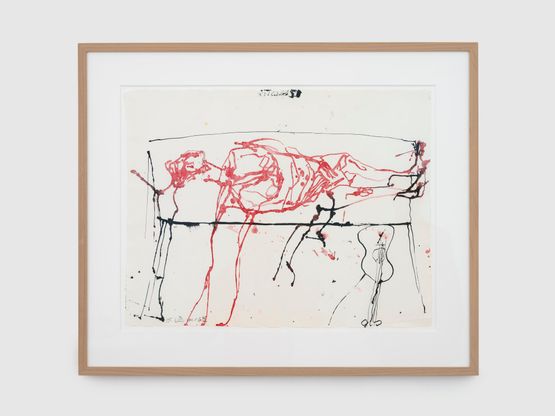Untitled by Georg Baselitz contemporary artwork Painting