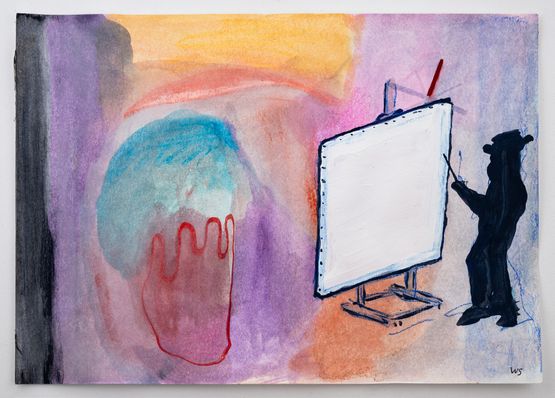 Untitled by Walter Swennen contemporary artwork Works on Paper