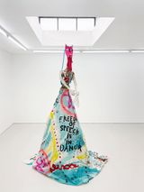 Goddess by Delaine Le Bas contemporary artwork textile