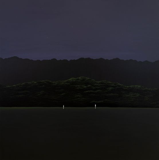 Some words are louder when whispered by Suntur contemporary artwork Painting
