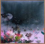 Taman Bunga Tarian Jiwa Flower Garden of Souls Dance by Ibrahim contemporary artwork painting