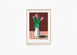 2nd March 2021 A Closer Look at Some Tulips by David Hockney contemporary artwork print