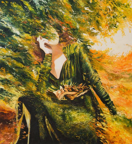 The Splendor of the Modern Times by Ming Ying contemporary artwork Painting
