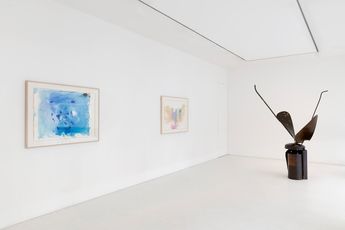 Contemporary art exhibition Helen Frankenthaler A Sculpture and a Selection of Works on Paper at Gagosian Davies Street London United Kingdom
