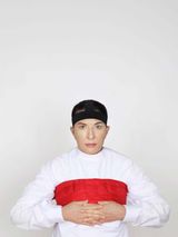 Energy Band Eyes Open by Marina Abramovic contemporary artwork photography print