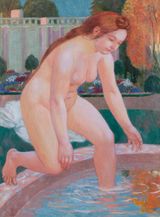 La Grande baigneuse ou Suzanne au bain by Maurice Denis contemporary artwork painting