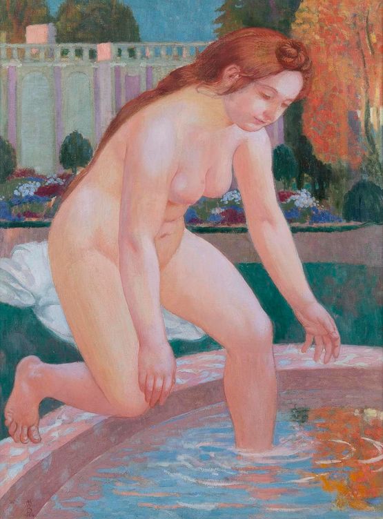 La Grande baigneuse ou Suzanne au bain by Maurice Denis contemporary artwork Painting