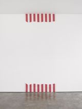 Une Piece Coupee en Deux by Daniel Buren contemporary artwork painting
