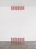 Une Piece Coupee en Deux by Daniel Buren contemporary artwork Painting