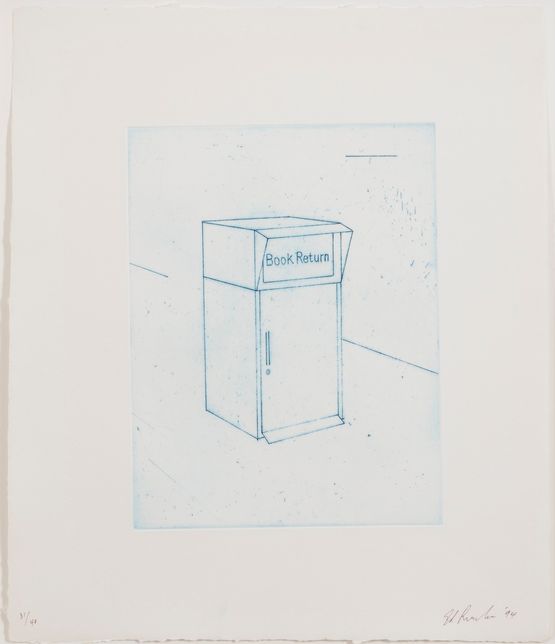 Book Return by Ed Ruscha contemporary artwork Painting