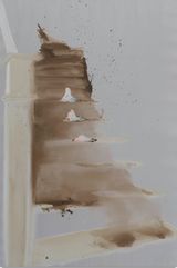 Shit Mom Ascending a Staircase Pieces by Tala Madani contemporary artwork painting