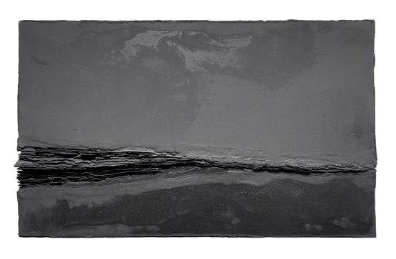 The Crevice I by Mahalakshmi Kannappan contemporary artwork Works on Paper