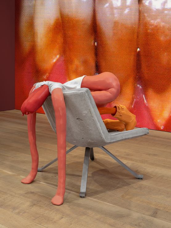 Like a buzz by Sarah Lucas contemporary artwork Sculpture