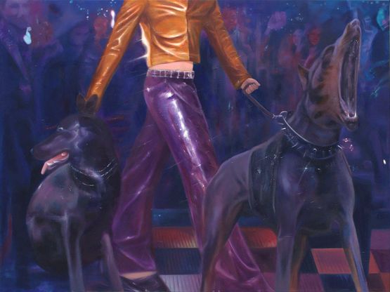 Sanctuary by Zhong Qian contemporary artwork Painting
