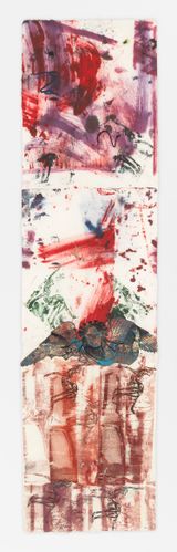 La Folie III by Nancy Spero contemporary artwork works on paper