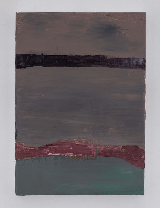 Double Horizon by Biraaj Dodiya contemporary artwork Painting