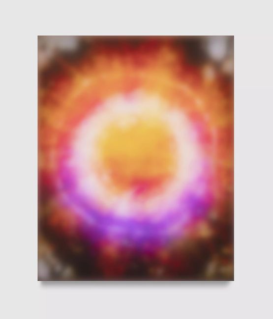 Spectral Nebula by Leo Villareal contemporary artwork Painting