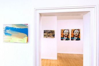 Contemporary art exhibition Group Exhibition Ich hab im Traum die Schweiz gesehn at Galerie Tanit Munich Germany
