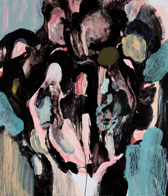 Custard Apple Shuffle by Hatem Imam contemporary artwork Painting