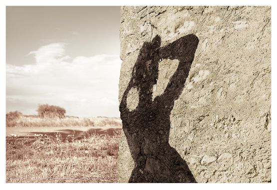 Rock shadow by Tracey Moffatt contemporary artwork Photography