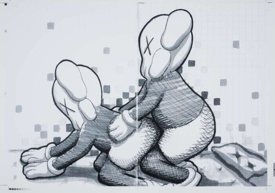 I Like Printing by KAWS contemporary artwork Works on Paper