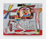 WAR by Hadi Falapishi contemporary artwork mixed media painting