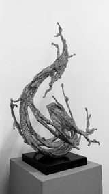 Silver River by Zheng Lu contemporary artwork sculpture